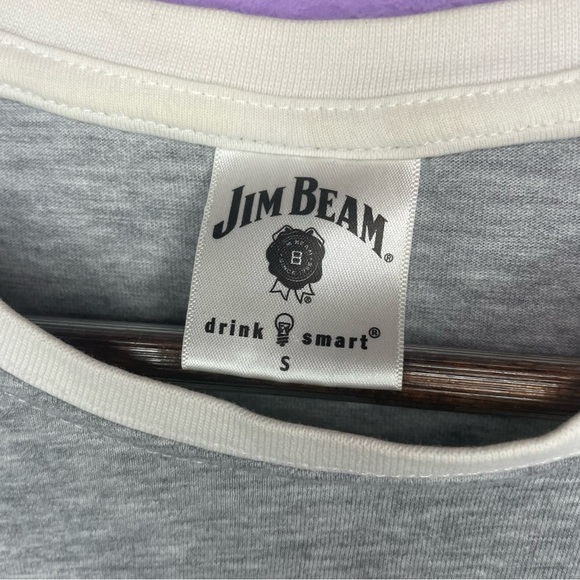 Jimmy Beam Bourbon Raglan T-Shirt Small - Picture 4 of 4